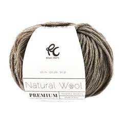 Natural Wool ·  100% Merino sin Teñir · RC Premium